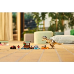 Klocki LEGO 76975 Ucieczka rzeką przed tyranozaurem JURASSIC WORLD